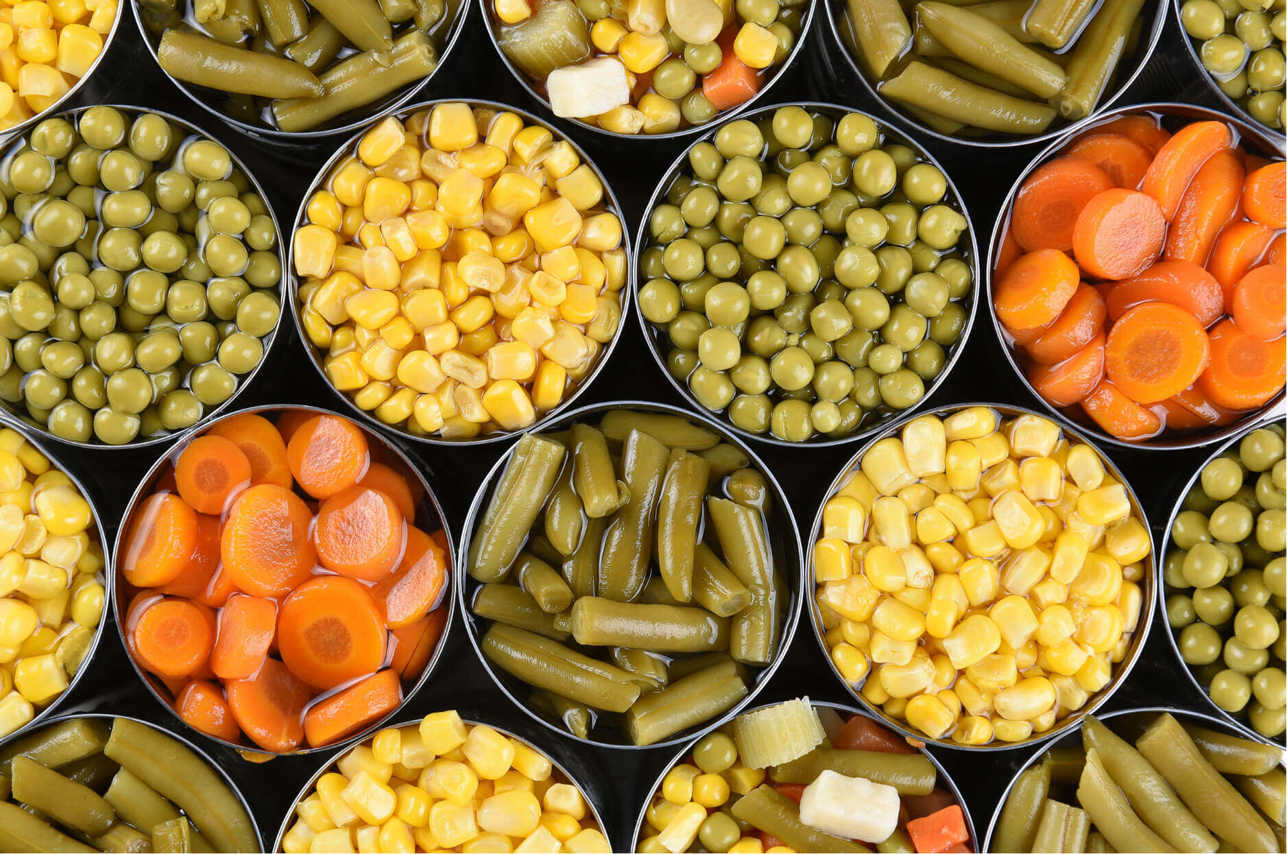 Canned Fruits & Vegetables